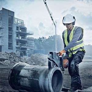 Norton Clipper NORTON CLIPPER CP512 PIŁA PILARKA PRZECINARKA RĘCZNA SPALINOWA BUDOWLANA DO BETONU ASFALTU PROFESJONALNA 300mm 5,4 KM 5