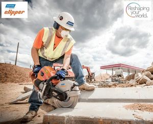 Norton Clipper NORTON CLIPPER CP512 iLube PIŁA PILARKA PRZECINARKA RĘCZNA SPALINOWA BUDOWLANA DO BETONU ASFALTU PROFESJONALNA 300mm 5,4 KM 5