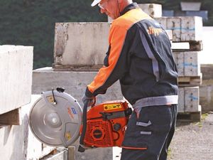 Norton Clipper NORTON CLIPPER CP514 iLube PIŁA PILARKA PRZECINARKA RĘCZNA SPALINOWA BUDOWLANA DO BETONU ASFALTU PROFESJONALNA 350mm 5,4 KM 11