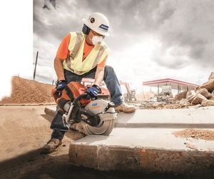 Norton Clipper NORTON CLIPPER CP514 iLube PIŁA PILARKA PRZECINARKA RĘCZNA SPALINOWA BUDOWLANA DO BETONU ASFALTU PROFESJONALNA 350mm 5,4 KM 7