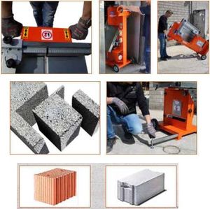 Norton Clipper NORTON CLIPPER CB511 PIŁA PILARKA PRZECINARKA TAŚMOWA MURARSKA STOŁOWA STOLIKOWA DO PUSTAKÓW BLOCZKÓW BUDOWLANA 1.8KW 230V 13