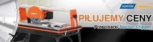 Norton Clipper NORTON CLIPPER CB511 PIŁA PILARKA PRZECINARKA TAŚMOWA MURARSKA STOŁOWA STOLIKOWA DO PUSTAKÓW BLOCZKÓW BUDOWLANA 1.8KW 230V 16