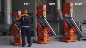 Norton Clipper NORTON CLIPPER CB311 PIŁA PILARKA PRZECINARKA TAŚMOWA MURARSKA STOŁOWA STOLIKOWA DO PUSTAKÓW BLOCZKÓW BUDOWLANA 1.5KW 230V 10