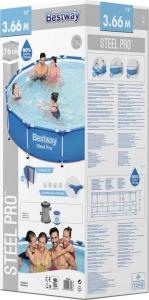 Bestway Basen stelażowy 366cmx76cm 8w1 (56681) 3