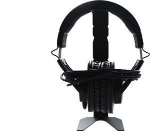 MT3CH Metalowy gamingowy stojak wieszak uchwyt hak podstawka statyw na słuchawki na biurko biały 4