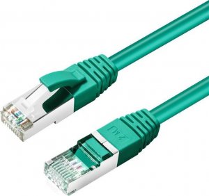 MicroConnect CAT6A S/FTP 1.5m Green LSZH 1