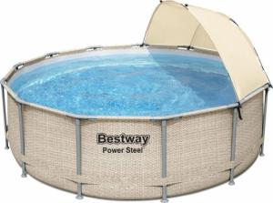 Bestway Basen stelażowy Power Steel 396cm (5614V) 12