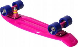 Deskorolka Enero Deskorolka plastikowa 22 cale fioletowa 4