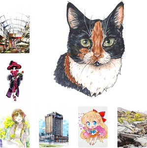 rawmark Rawmark Promarkery Alkoholowe PurePro Zestaw 168 Kolorów 7