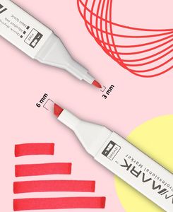 rawmark Promarkery alkoholowe purePRO zestaw 80 kolorów 2