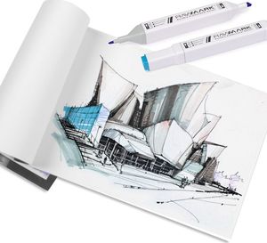 rawmark Promarkery alkoholowe purePRO zestaw 80 kolorów 3