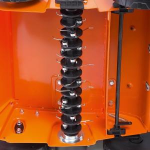 Daewoo DSC 4000 Wertykulator spalinowy do trawy areator 2w1 + 2 wałki metalowa obudowa 6