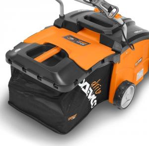 Daewoo DSC 1500E Wertykulator do trawy areator 2w1 aerator + 2 wałki moc 1300W szerokość 32 cm 4
