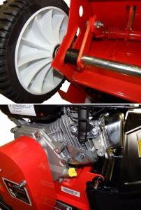 Weibang Wertykulator spalinowy do trawy profi profesjonalny Briggs&Stratton (WB486CRB) 6