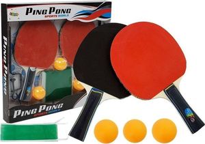 Lean Sport Zestaw do Ping Ponga Paletki Siatka 1