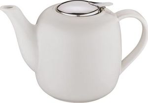 Kuchenprofi Dzbanek do herbaty z zaparzaczem Kuchenprofi London ceramika/stal nierdzewna 1,5 l biały 1