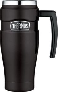 Thermos Wodoszczelny termokubek z uchwytem Thermos 0,47l - czarny mat 1