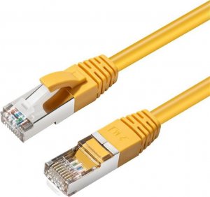 MicroConnect CAT6A S/FTP 1.5m Yellow LSZH 1