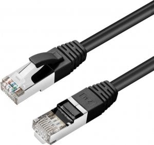 MicroConnect CAT6A S/FTP 2m Black LSZH 1