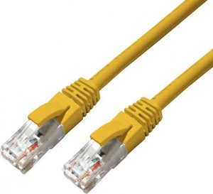 MicroConnect CAT6A UTP 7.5m Yellow LSZH 1