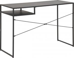 Biurko Actona Newcastle Czarne 110 cm x 45 cm 3