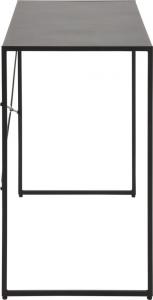 Biurko Actona Newcastle Czarne 110 cm x 45 cm 4