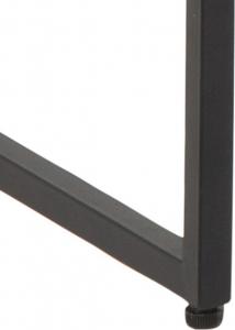 Biurko Actona Newcastle Czarne 110 cm x 45 cm 7