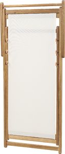 Beliani Leżak ogrodowy jasne drewno akacjowe Anzio 5