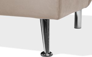 Beliani Sofa rozkładana beżowa HASLE 6