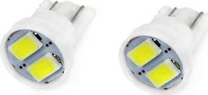 AMiO Żarówki LED CLASSIC T10 W5W 2xSMD 5730 12V 1