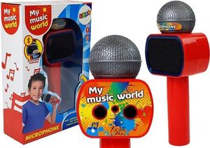 Lean Sport Mikrofon Dziecięcy Bezprzewodowy Karaoke Głośnik Bluetooth Czerwony 1