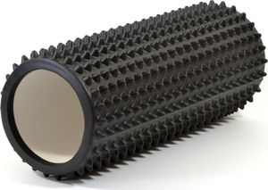 Eb Fit Wałek roller do ćwiczeń kolce drobne 825g czarny 1
