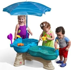 Step2 Piaskownica dwupoziomowy stół wodny Laguna 110x63.5 cm (8645) 2