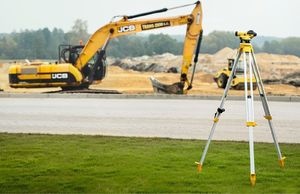 Steinberg Statyw trójnóg geodezyjny pod niwelator - od 105 cm do 165 cm Statyw trójnóg geodezyjny pod niwelator - od 105 cm do 165 cm 5