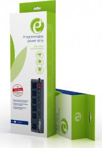 Listwa zasilająca Energenie 6 gniazd 1.8 m czarna (EG-PM2) 2