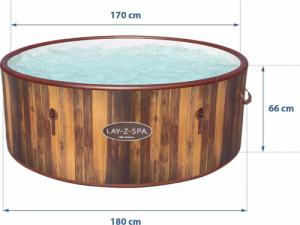SPA ogrodowe Bestway Lay-Z-Spa Helsinki 180 cm x 66 cm (60025) 9