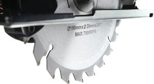 Pilarka tarczowa Kraft&Dele KRAFT DELE Pilarka ręczna tarczowa piła 1850W 185mm LASER 11