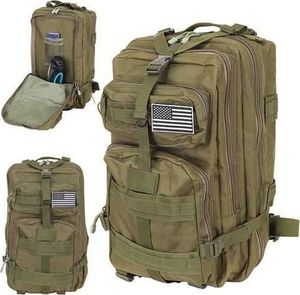 Plecak turystyczny Iso Trade Survival XL 38 l Zielony 2