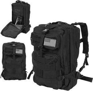 Plecak turystyczny Iso Trade Survival XL 38 l Czarny 2