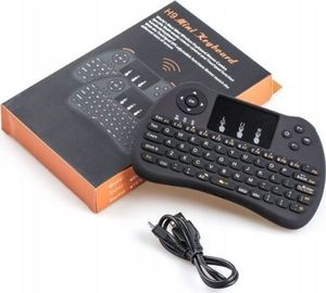 Klawiatura Frahs Smart TV H9 LED Bezprzewodowa Czarna DE (5903457000133) 5