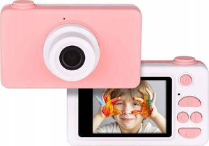 Frahs Zabawkowy Aparat Cyfrowy Świnka Różowy 2