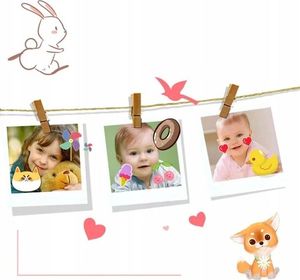 Frahs Mini aparat cyfrowy dla dzieci 2 kamery HD 12 Mpx Różowy 4