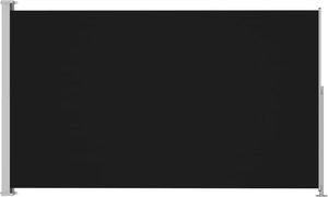 vidaXL Zwijana markiza boczna na taras, 180x300 cm, czarna 2