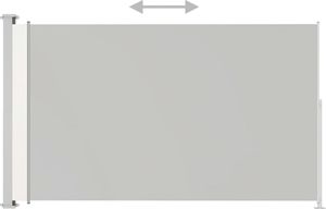 vidaXL Zwijana markiza boczna na taras, 180x300 cm, kremowa 3