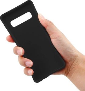 Crong Crong Color Cover - Etui Samsung Galaxy S10+ (czarny) 4