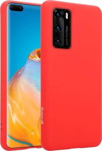 Crong Crong Color Cover - Etui Huawei P40 (czerwony) 4