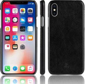 Crong Crong Essential Cover - Etui iPhone Xs / X (czarny) 4