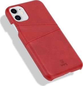 Crong Crong Neat Cover - Etui iPhone 11 z kieszeniami (czerwony) 4