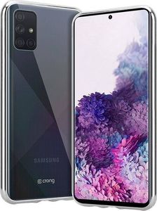Crong Crong Crystal Slim Cover - Etui Samsung Galaxy A71 (przezroczysty) 2