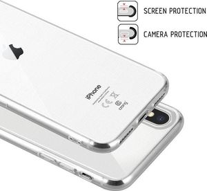 Crong Crong Crystal Slim Cover - Etui iPhone Xs / X (przezroczysty) 2